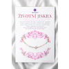 ŽIVOTNÍ JISKRA – náramek s amazonitem, růženínem a krystalem