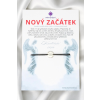 Talisman s číslem 111 na dárkové kartičce