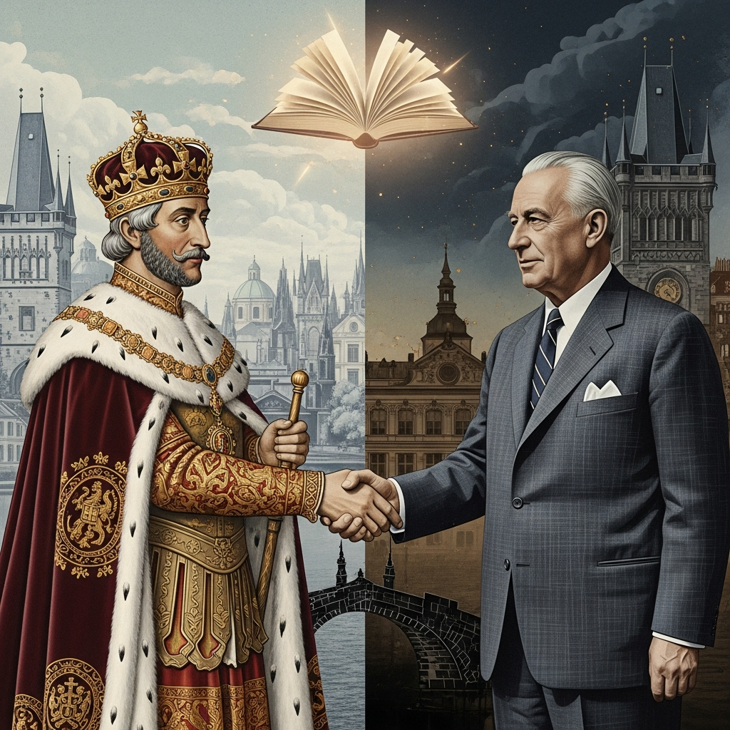 Co mají společného Karel IV. a Jan Masaryk?