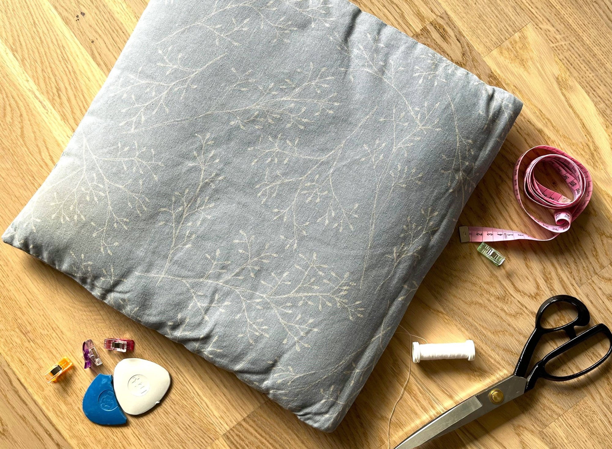 Povlak na polštářek se skrytým zipem