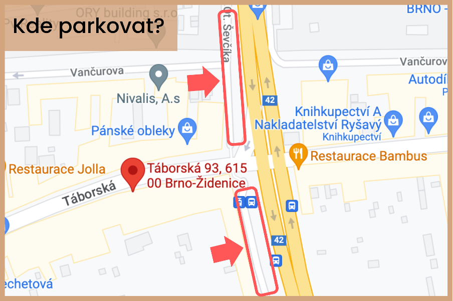 Kde parkovat - Mamtex.cz