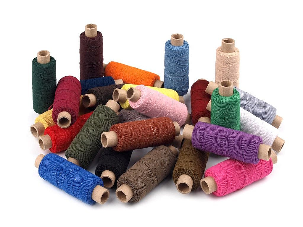 Pružné nitě / gumička Ø1 mm návin 30 m (Balení 1 ks, Varianta 1912 béžová)