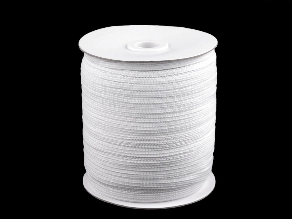 Plochá pruženka šíře 4 mm (Balení 5 m, Varianta 2 černá)