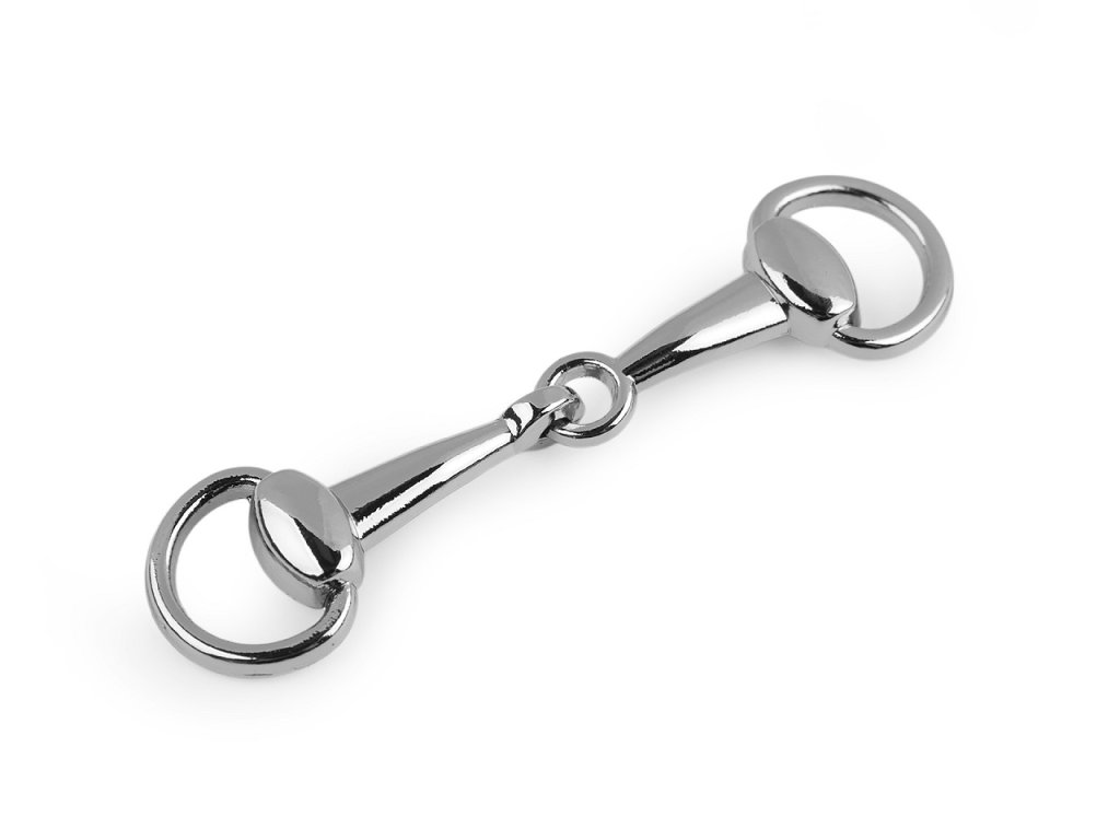 Kovová spona ke zdobení oděvů, šátků a doplňků (Balení 1 ks, Varianta 1 nikl)