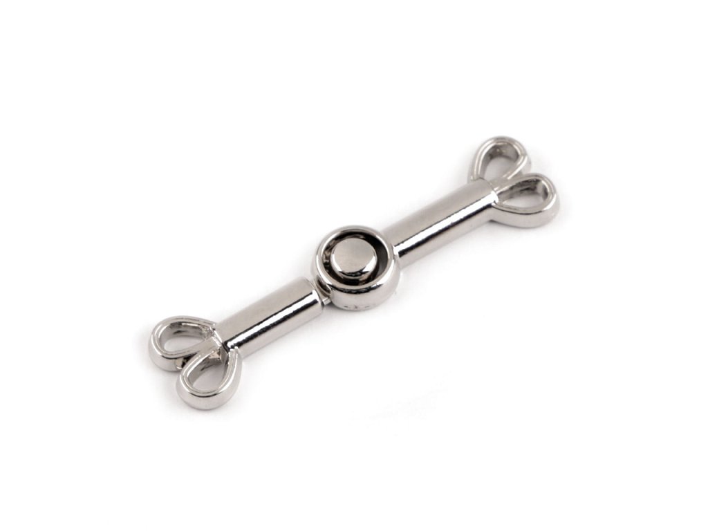 Ozdobné zapínání 10x40 mm (Balení 1 pár, Varianta 1 nikl)