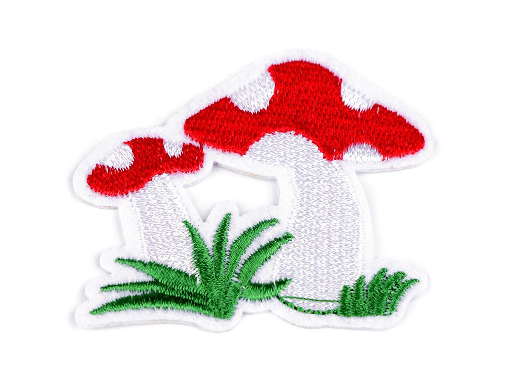 Nažehlovačka čtyřlístek (Balení 2 ks, Varianta 1 zelená tmavá)