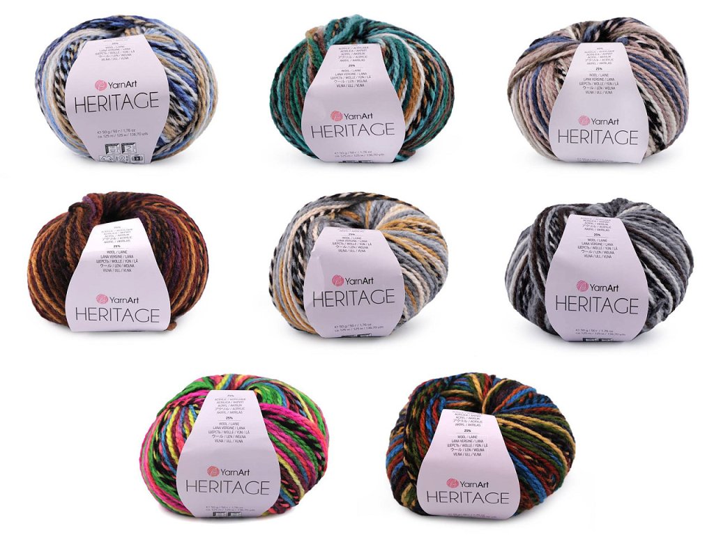 Pletací příze Heritage 50 g