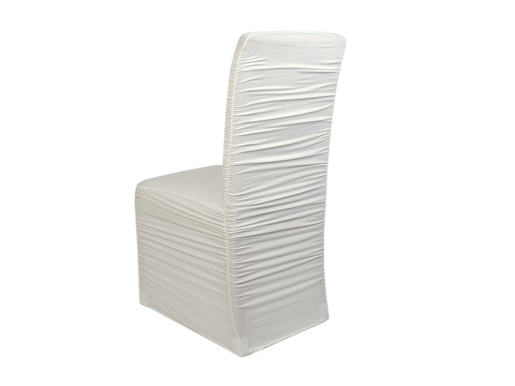 Elastický návlek na židle řasený (Balení 1 ks, Varianta 3 šedá nejsvětlejší)