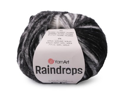 Pletací příze Raindrops 50 g (Balení 1 ks, Varianta 2 (2915) pink)