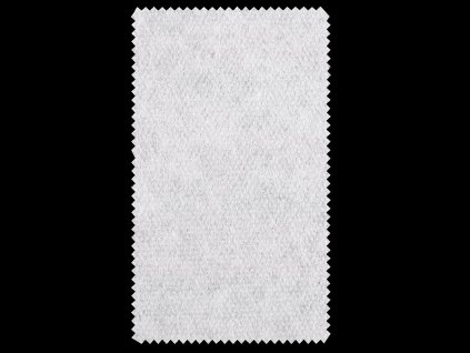 Vlizelín oboustranně nažehlovací Ronofix 100+18+18 g/m² šíře 80 cm (Balení 1 m, Varianta bílá)