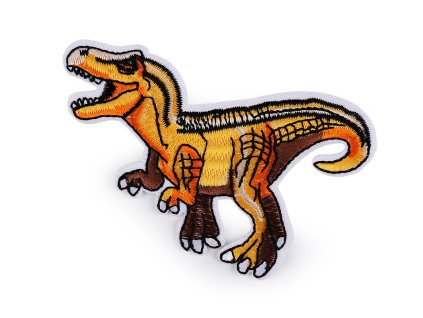 Nažehlovačka dinosaurus (Balení 10 ks, Varianta 4 zelená)