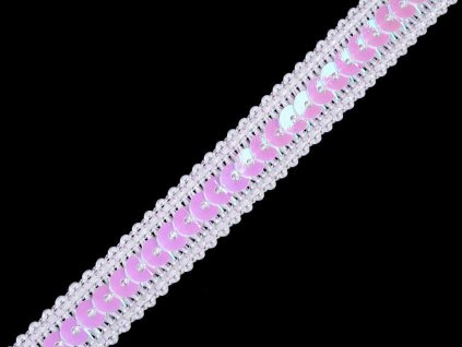 Flitrový prýmek šíře 12 mm (Balení 18 m, Varianta 2 zlatá světlá)