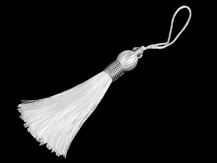 Střapec délka 22-24 cm (Balení 1 ks, Varianta 3 zlatá zlatá)