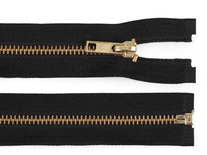 Kovový zip No 5 délka 65 cm (Balení 1 ks, Varianta 322 černá)