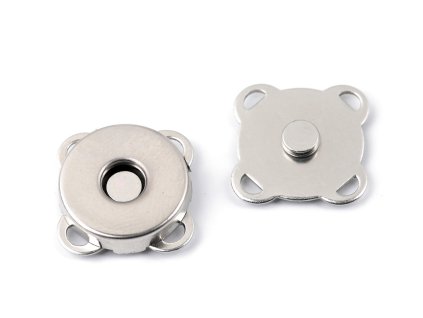 Magnetické zapínání k přišití Ø14 mm (Balení 20 sada, Varianta 1 nikl)