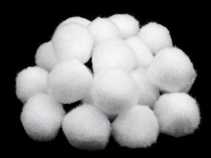 Bambulka Ø25 mm (Balení 100 ks, Varianta 1 bílá)