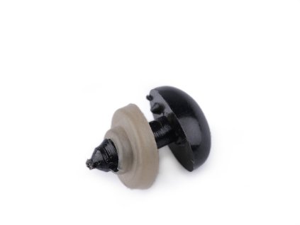 Čumák / oči s pojistkou 9x13 mm (Balení 50 sada, Varianta černá)