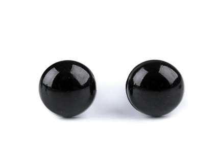 Oči s pojistkou Ø8 mm (Balení 50 sada, Varianta černá)