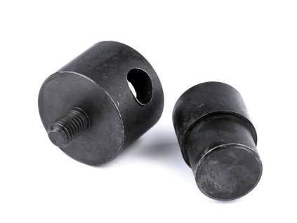 Piston na vysekávání děr Ø12; 18; 20 mm (Balení 1 sada, Varianta 1 (Ø18 mm) nikl)