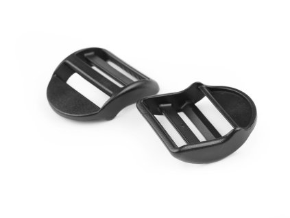 Průvlek šíře 32 mm žebříček (Balení 50 ks, Varianta černá)