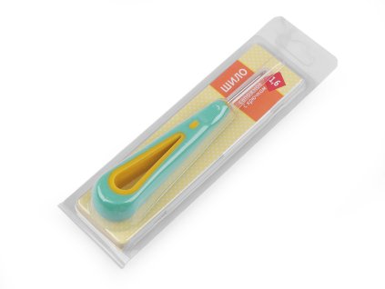 Šídlo s háčkem / dírkou (Balení 1 ks, Varianta 1 tyrkys háček)