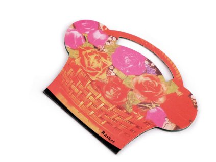 Jehly košíček mapky Basket (Balení 10 ks, Varianta nikl)