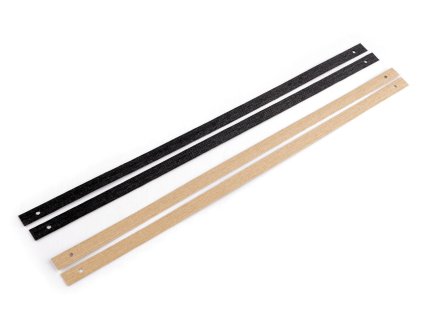 Ucho z rafie na lehké tašky, na dekorace 1,2x40 cm (Balení 10 ks, Varianta 1 přírodní)