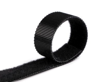 Nízkoprofilový suchý zip šíře 15 mm oboustranný, pro domácnost a zahradu (Balení 1 m, Varianta 1 bílá)
