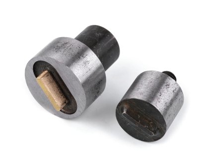 Piston k nýtování oválných průchodek 4x16 mm, 5x18 mm (Balení 1 sada, Varianta 1 (16x4 mm) nikl)