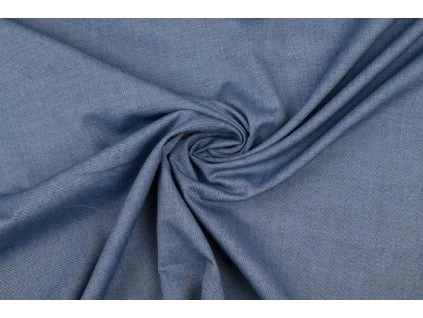 Popelín jeans světlý