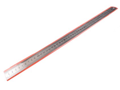 Kovové pravítko délka 50 cm (Balení 1 ks, Varianta nikl)