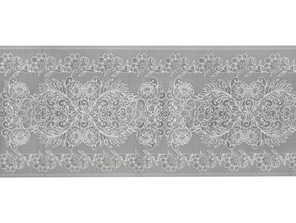 behoun na stul kvetinove ornamenty na sede
