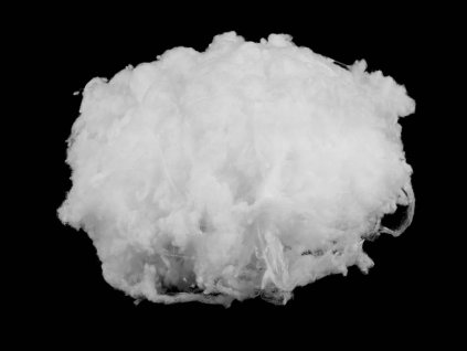 Výplň - polyesterová vata 1 kg (Balení 1 ks, Varianta bílá)