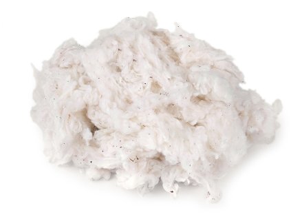 Výplň - přírodní vata do hraček a polštářů 500 g (Balení 1 ks, Varianta 2 přírodní světlá)