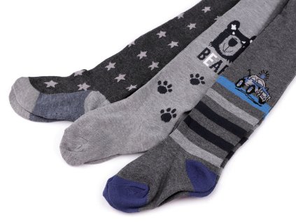 Dětské punčocháče chlapecké (Balení 1 ks, Varianta 3 (vel. 128-134) náhodná barva)
