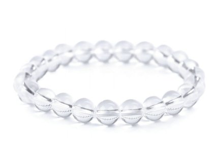 Náramek z minerálů, křišťál (Balení 1 ks, Varianta křišťál)