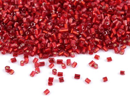 Rokajl sekaný 13/0 - 1,7 mm s průtahem (Balení 30 g, Varianta H56 (1,7 mm) fialová lila)