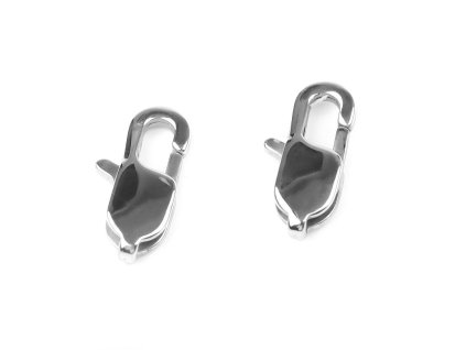 Karabinka z nerezové oceli 7x15 mm (Balení 2 ks, Varianta platina)