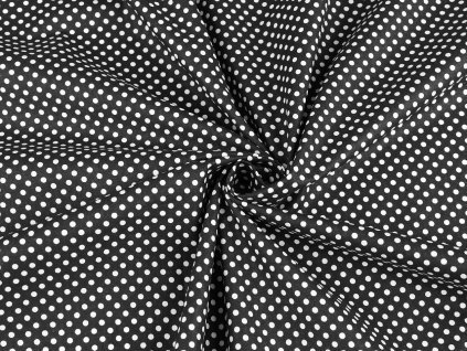 Bavlněná látka / plátno puntíky (Balení 1 m, Varianta 8 (349) modrá světlá)