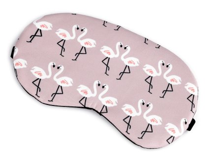 Maska na spaní plyšová (Balení 1 ks, Varianta 9 černá)