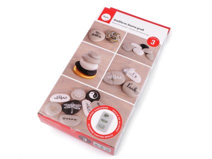 Silikonová odlévací forma na výrobu domečků (Balení 1 ks, Varianta 2 šedá nejsvětlejší)