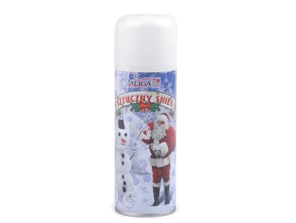 Umělý sníh ve spreji 100 g (Balení 1 ks, Varianta bílá)