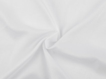 Imitace hedvábí s kovovým leskem (Balení 1 m, Varianta 1 (3) bílá)