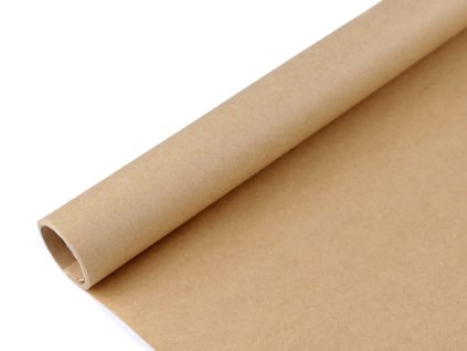 Balicí papír přírodní matný 0,7x2 m (Balení 1 ks, Varianta hnědá přírodní)