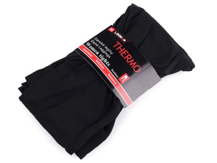 Dámské termo legíny (Balení 1 ks, Varianta 2 (vel. 44-48) černá)