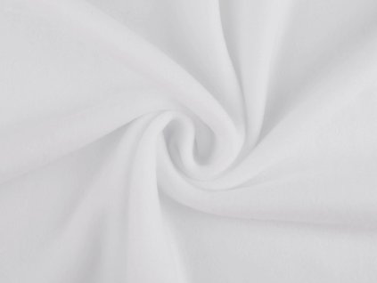 Polar fleece (Balení 1 m, Varianta 1 (050) (240 g/m²) bílá)