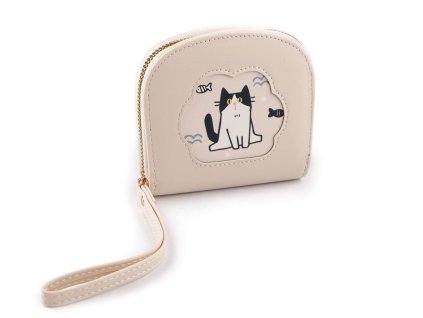 Peněženka vyšívaná 10x11 cm (Balení 1 ks, Varianta 9 černá)