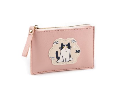 Peněženka / pouzdro na karty a peníze 9x14 cm (Balení 1 ks, Varianta 5 béžová světlá)