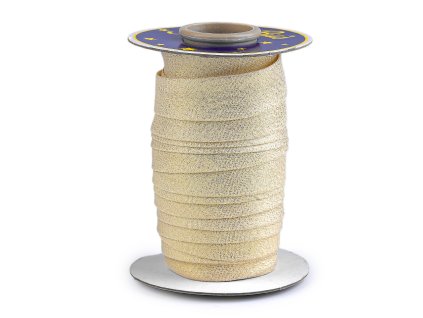 Šikmý proužek šíře 20 mm zažehlený (Balení 22.5 m, Varianta 1 stříbrná)