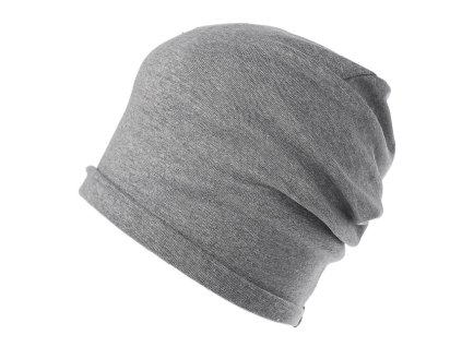 Bavlněná čepice dámská (Balení 1 ks, Varianta 1 šedá nejsvětlejší)